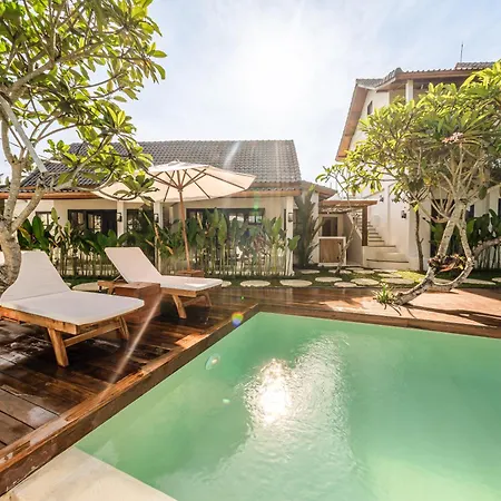 Sarang Apartments By Evdekimi - Rice Field Escape With Yoga Lounge, Lush Garden - Long Stay Extras